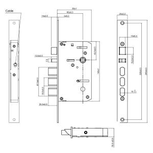 Khoá điện tử Hafele Seven – ML2503B 499.21.234