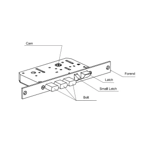 Khoá điện tử Hafele Seven – ML2503B 499.21.234