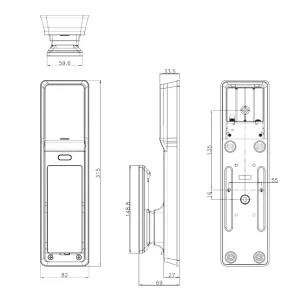Khoá điện tử Hafele MP2503B 912.21.046