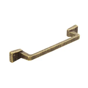 Tay nắm cổ điển màu đồng thiếc cổ Hafele 170mm 107.03.115