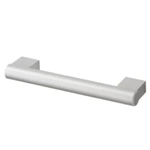 Tay nắm nhôm Hafele mạ màu bạc 167mm 107.55.925
