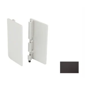 Nắp che – Tay nắm Gola chữ J màu đồng đen Hafele 126.36.180