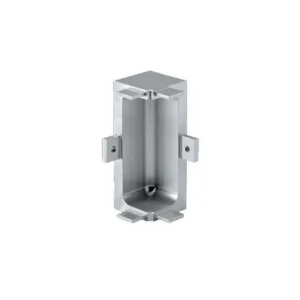 Bas liên kết góc trong 90 độ – tay nắm Gola chữ C màu xám đen Hafele 126.36.784