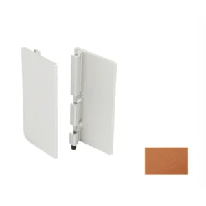 Nắp che – Tay nắm Gola chữ J màu vàng hồng Hafele 126.36.880