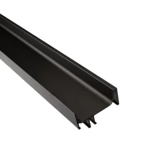 Tay nắm dọc đơn Gola/ Lắp mặt bên chiều dài hữu dụng 2400 mm màu đồng đen Hafele 126.37.970