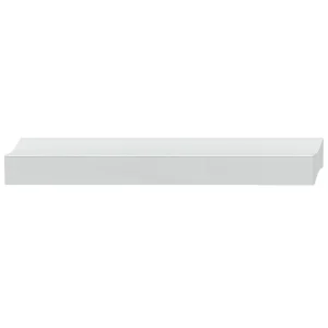 Tay nắm nhôm Hafele mạ màu bạc 140mm 155.01.113