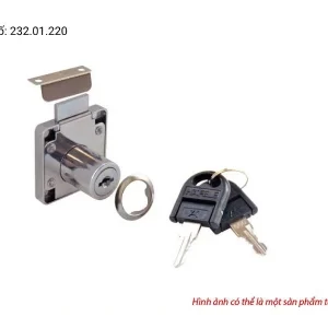 Khóa vuông chìa nhựa Hafele 22mm 232.01.220