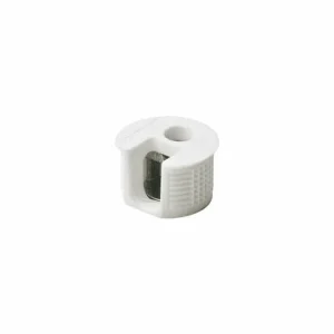 Vỏ nối Rafix 20 không vành cho lắp bằng mặt, nhựa, với cơ cấu siết màu trắng Hafele 263.50.705