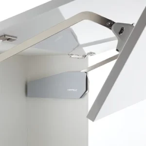 Tay nâng 2 cánh Häfele cao 650-730mm Trắng 372.29.068