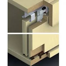 Bộ phụ kiện cửa trượt Hafele 25 IF AA cho cửa 3 cánh 400.51.323