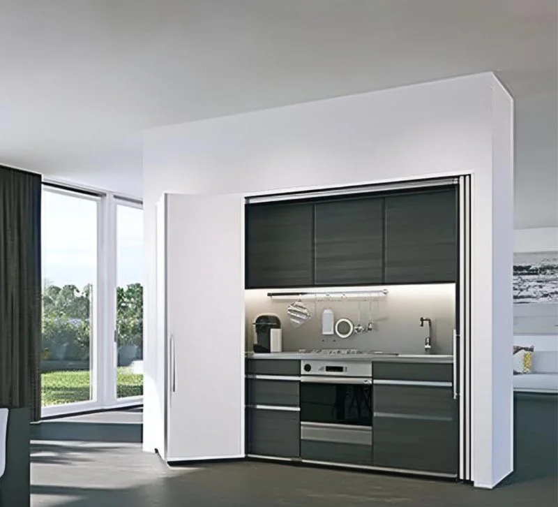 Cửa trượt xoay lắp bên phải (lọt lòng/trùm ngoài) cao 1851 – 2600 mm Hafele 408.31.011