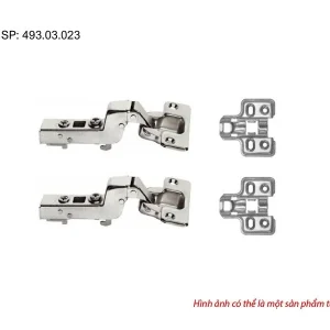 Bản lề thép giảm chấn DIY Hafele – Lọt lòng 493.03.023