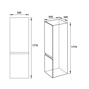 Tủ lạnh âm Häfele HF-BI60B 533.13.050