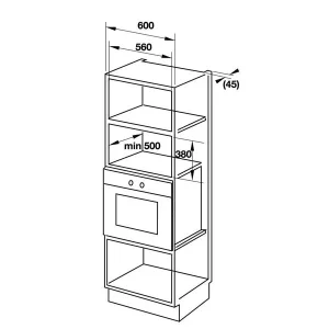 Lò vi sóng kết hợp nướng Hafele HM-B38A 535.34.000