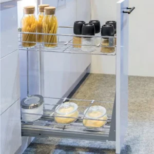 Bộ rổ kéo để gia vị 150mm Hafele 549.34.022