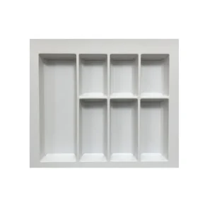 Khay chia muỗng nĩa Hafele 600mm Màu trắng 556.52.746