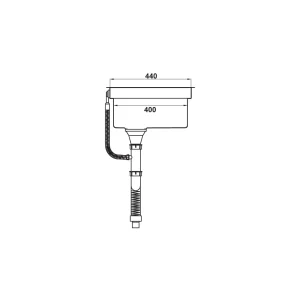 Combo Chậu rửa chén Hafele 840mm 567.94.049