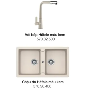 Combo chậu và vòi bếp Hafele 570.36.409