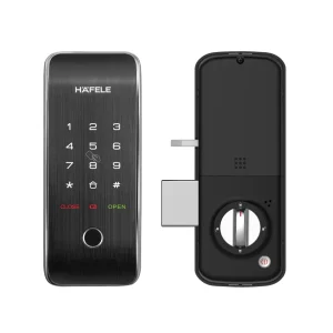 Khóa điện tử vân tay Hafele ER5100 912.20.200 (mã số, thẻ từ, vân tay, kết nối App Bluetooth)