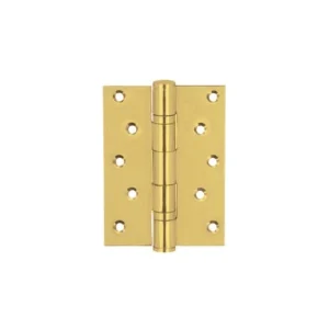 Bản lề lá Hafele 2BB 127x89x3mm Đồng bóng 926.41.288