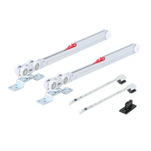 Phụ kiện cửa lùa giảm chấn và tự đóng 2 bên Hafele SLIDO CLASSIC 120-P 941.02.039