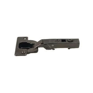 Bản lề giảm chấn màu đen Hafele cho gỗ dày 25mm Trùm ngoài 308.03.003