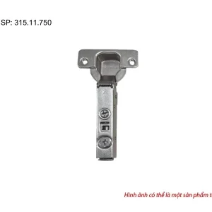 Bản lề Hafele Metalla SM 110° giảm chấn, trùm ngoài 315.11.750