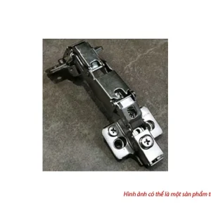 Bản lề giảm chấn Hafele 165 độ màu đen cong nhiều 315.28.752