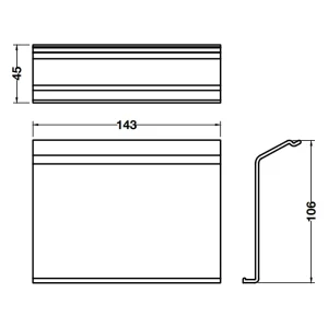 Kệ treo máy tính bảng Hafele 523.00.320