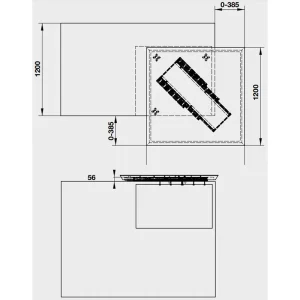 Bàn trượt mở rộng Hafele 642.19.800