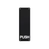 Bảng đẩy cửa PUSH Hafele màu đen 987.11.303