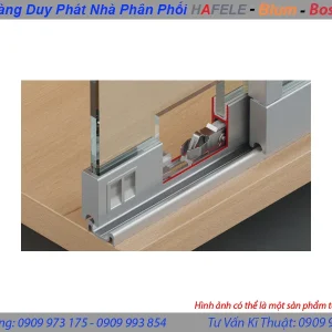 Bánh xe trượt Hafele 415.13.104