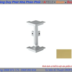 Bas liên kết góc ngoài 90 độ – tay nắm Gola chữ C màu vàng Hafele 126.37.918