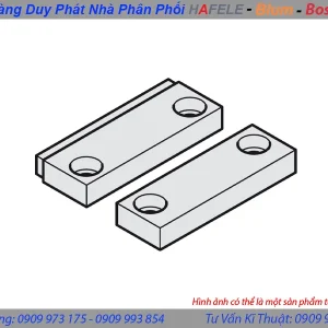 Bas liên kết cho cửa, bao gồm vít, thích hợp cho khung bên No.10, 50, 51, 52 Hafele 403.50.967