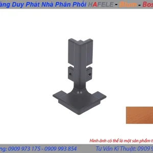 Bas liên kết góc trong 90 độ – tay nắm Gola chữ J màu vàng hồng Hafele 126.36.882