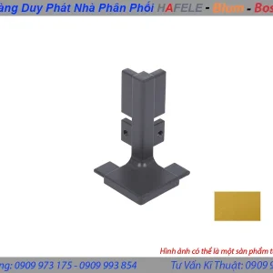 Bas liên kết góc trong 90 độ – tay nắm Gola chữ J màu vàng Hafele 126.36.582