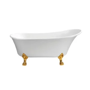 Bồn tắm độc lập hình bầu dục NAGOYA 1700 màu Gold Hafele 588.99.640