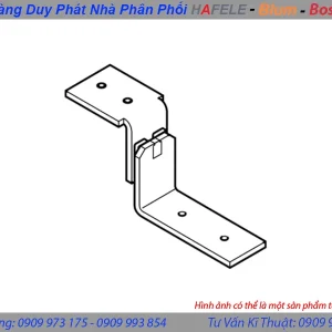 Chặn cửa cho cánh không có cơ chế giảm chấn và từ đóng, dùng cho ray dẫn hướng Hafele 403.55.950