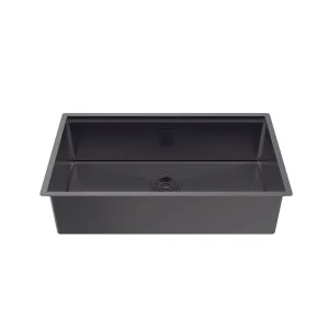 Chậu rửa chén Hafele 760mm HS25-SSN1S-7644 màu Đen 567.24.487