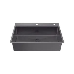Chậu rửa chén Hafele 760mm HS25-SSN1S-7650 màu Titan 567.24.484