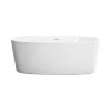 Bồn tắm đặt sàn độc lập KOBE hình bầu dục 1600 Hafele 588.99.680
