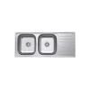 Chậu rửa chén Hafele 1200mm HS20-SSD2R90 567.20.513