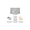 Combo Chậu rửa chén Hafele 880mm 567.20.577