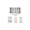 Combo Chậu rửa chén Hafele 870mm 567.94.039