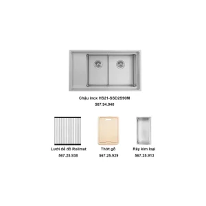 Combo Chậu rửa chén Hafele 840mm 567.94.049
