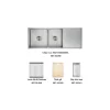 Combo Chậu rửa chén Hafele 1150mm 567.94.059
