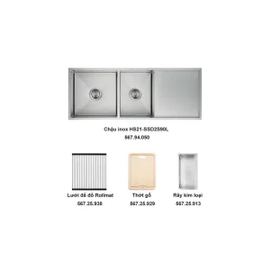 Combo Chậu rửa chén Hafele 1150mm 567.94.059