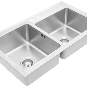 Chậu rửa chén Hafele 860mm HS20-SSN2S90L 567.20.546
