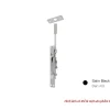 Chốt âm cho cửa kim loại 205mm (màu đen mờ) Hafele 911.81.367