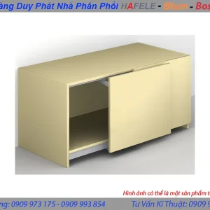 Cửa trượt bằng mặt cho tủ rộng 2200 mm Hafele 406.11.206